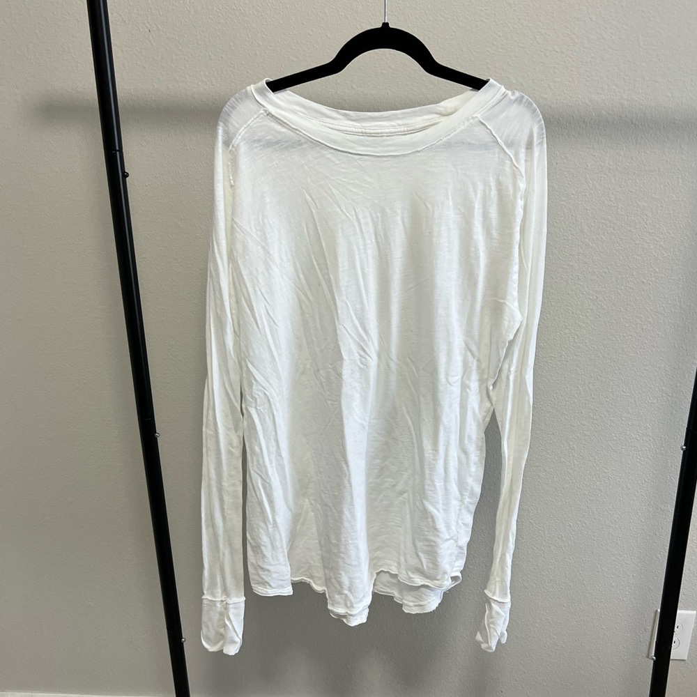 oversized free people shirt